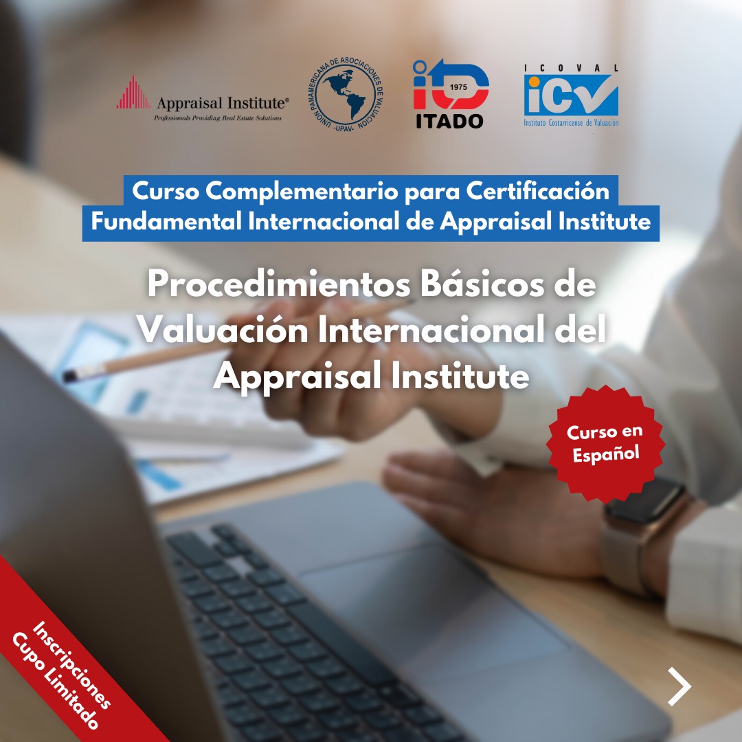Procedimientos Básicos de Valuación Internacional  Del Appraisal Institute